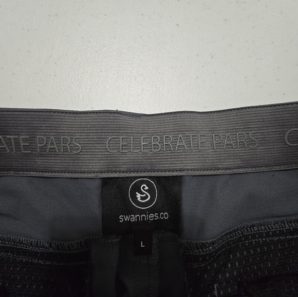 Swannies Golf Mulligan Jogger Pants Graphite Gray Men's Large - Picture 11 of 14